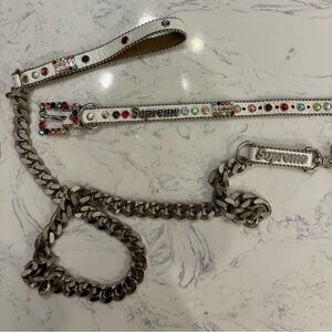 Supreme B.B Simon Studded Dog leash